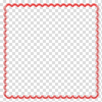 Cris Affection Elements, red cable frame illustration transparent background PNG clipart