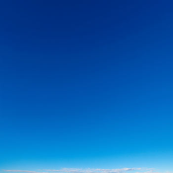 Crisp Blue Sky