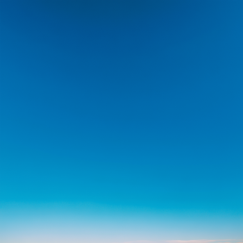 Crisp Blue Sky with No Clouds