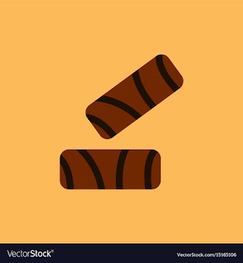 Crisp pastry pie vector image