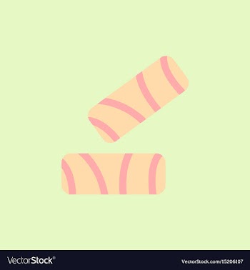 Crisp pastry pie vector image