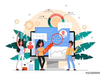 CRM or customer relationship management concept