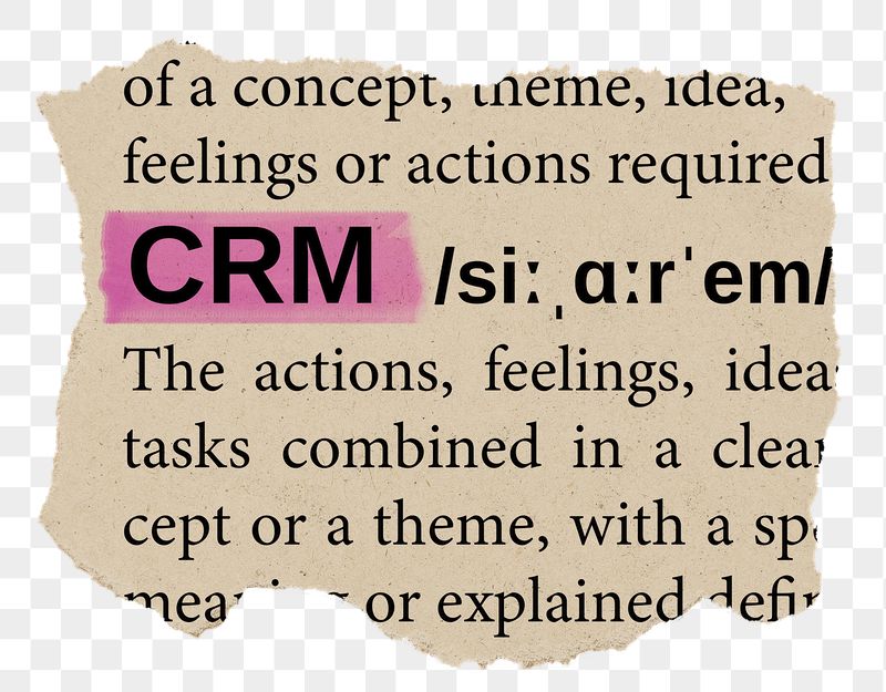 CRM png word sticker, torn | Free PNG - rawpixel