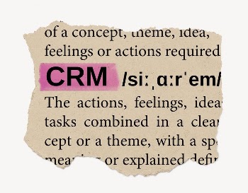 CRM ripped dictionary, editable word | Free PSD - rawpixel