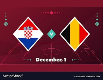 croatia vs belgium football 2022 group e world
