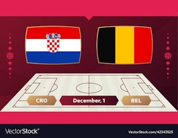 croatia vs belgium football 2022 group e world