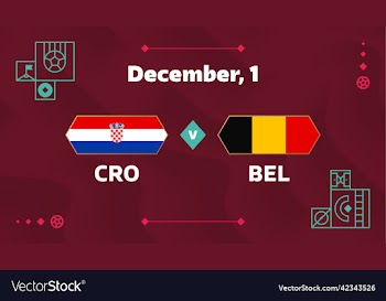 croatia vs belgium football 2022 group e world
