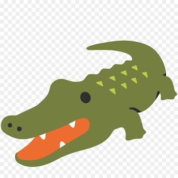 Crocodile Alligator Reptile Emoji Text messaging - crocodile 