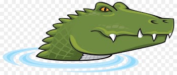 Crocodile, Alligators, Cartoon, Green PNG