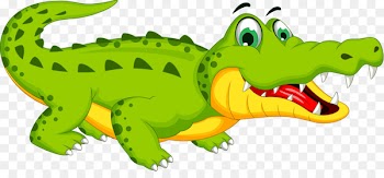 Crocodile Cartoon Royalty-free Stock photography - Vector cute crocodile 