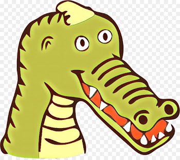 Crocodile, Crocodiles, Character, Yellow, Animal Figure PNG