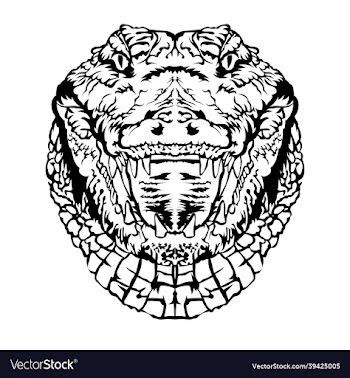 crocodile head
