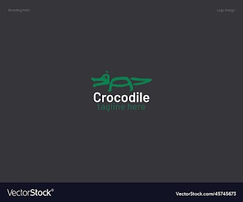 crocodile logo design - animal logo free