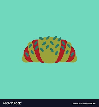 Croissant vector image
