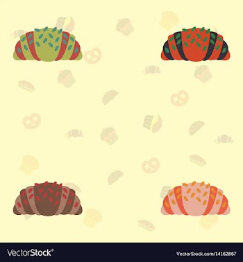 Croissants vector image