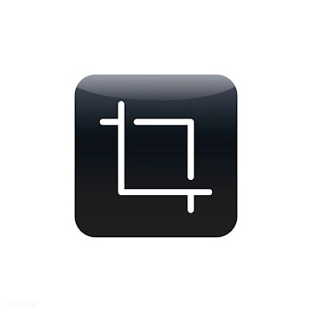Crop edit tool icon vector | Free stock vector - 533628