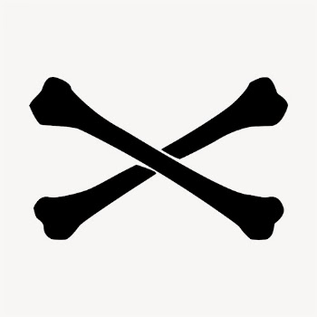 Cross bones clipart, pirate illustration | Free Vector - rawpixel