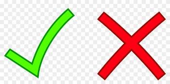 Cross - Check And X Mark