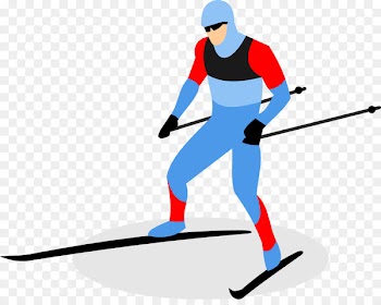 Cross-country skiing Ski pole Clip art - Vector winter skiing People 