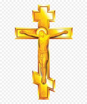 Cross Crucifix Clip art - Gold Cross PNG Clipart 