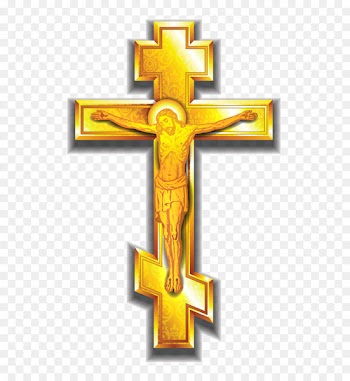 Cross Crucifix Clip art - Gold Cross PNG Clipart Picture 