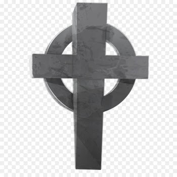 Cross Headstone Grave Clip art - Cross Tombstone PNG Clipart Image 