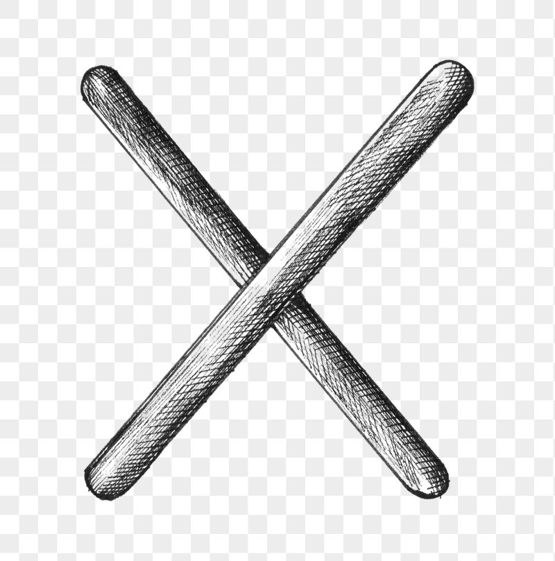 Cross mark png vintage sticker | Free PNG - rawpixel
