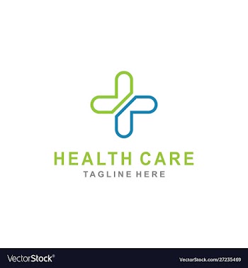 Cross plus for medical logo icon design vector image