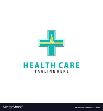 Cross plus medical logo icon design template vector image
