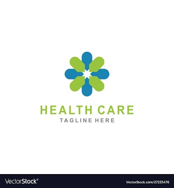 Cross plus medical logo icon design vector image