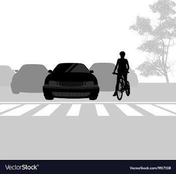 Cross road vector image