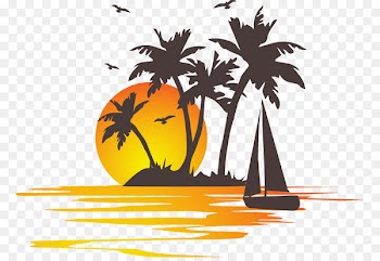 Cross-stitch Embroidery - Summer vacation theme 
