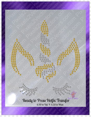 Cross-stitch Needlework Pattern - gold unicorn 