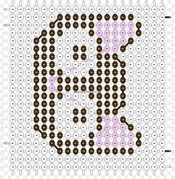 Cross-stitch Pattern Volleyball Bead - volleyball 