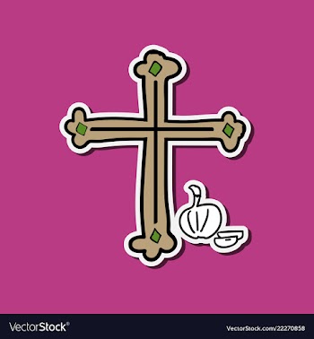 Crosses of christian religion set of divine vector image