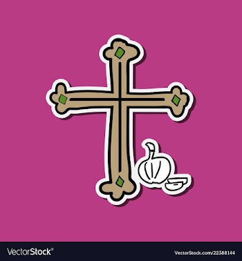 Crosses of christian religion set of divine vector image