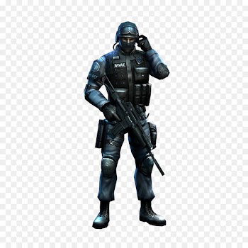 CrossFire Counter-Strike Squad SWAT Character - Swat PNG 