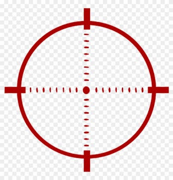 Crosshair Clipart - Snipe Target Transparent