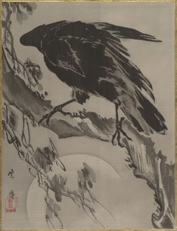 Crow and the Moon by Wanabe | Free Photo - rawpixel