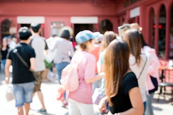 Crowd activity balloons | Free stock photo - 67943