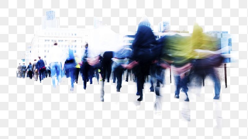 Crowd of people png sticker, | Free PNG - rawpixel