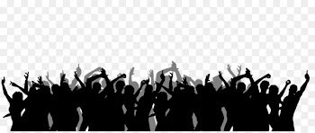 Crowd Silhouette - audience silhouette 