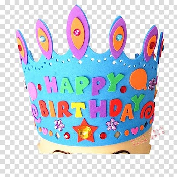 Crown Birthday Child Hat , Color crown transparent background PNG clipart