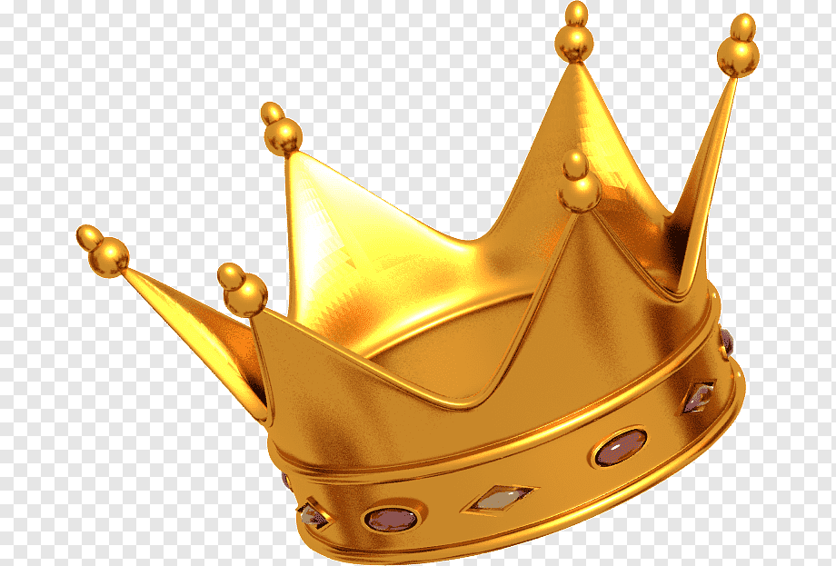 Crown, Crown, gold, crown Png, 3D Rendering png