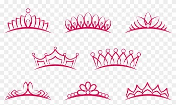 Crown Euclidean Vector Tiara Princess - Princess Crown Free Vector