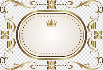 Crown Frame transparent background PNG clipart