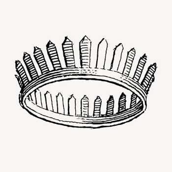 Crown hand drawn clipart, headwear | Free Vector Illustration - rawpixel