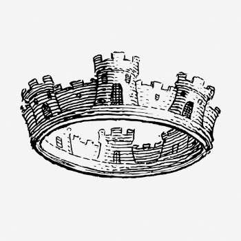 Crown hand drawn illustration. Free | Free Photo - rawpixel