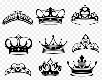 Crown Of Queen Elizabeth The Queen Mother Tattoo King - Crown Silhouette Vector