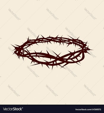  					Crown of thorns vector image														